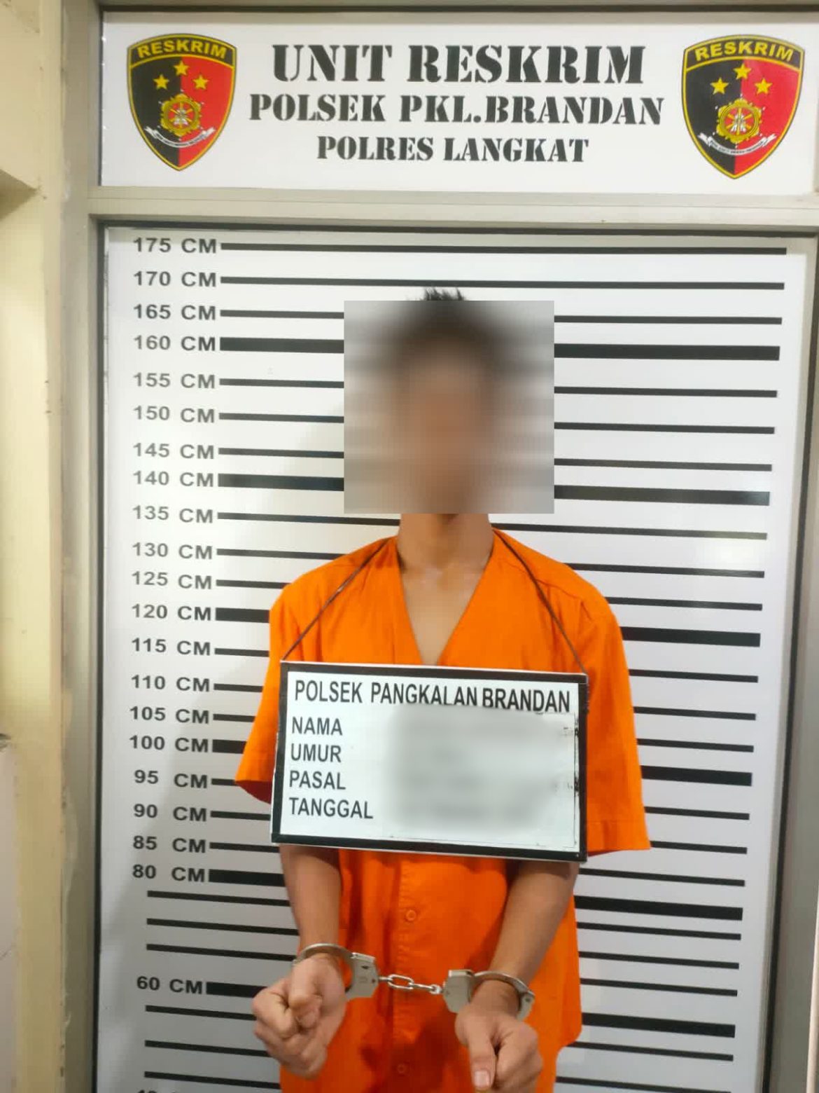 Polsek Pangkalan Brandan Berhasil Ungkap Kasus Tindak Pidana Pencurian dengan Kekerasan dalam Waktu 1 Hari.