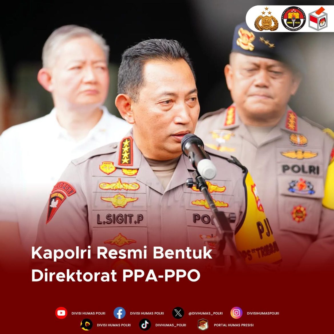 Direktorat PPA-PPO: Komitmen Polri Tangani Kejahatan terhadap Kelompok Rentan