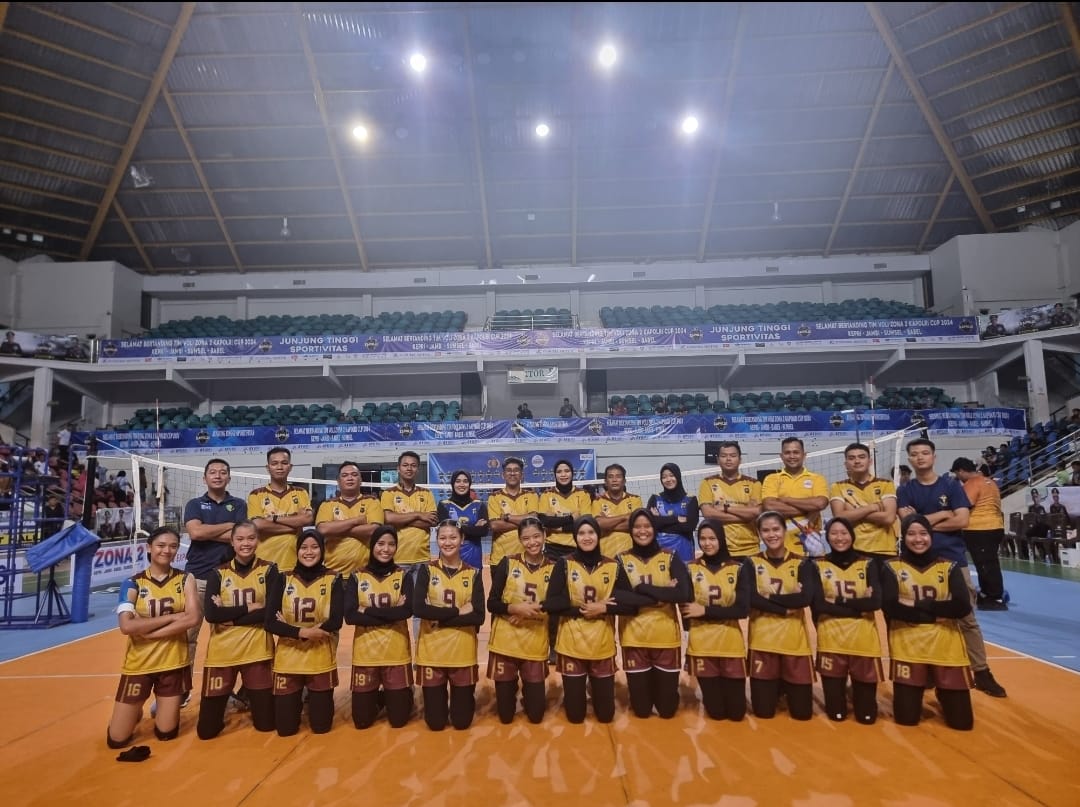 Tim Voli Putri Polda Babel Bakal Hadapi 3 Tim Besar, Berikut Jadwal Pertandingannya