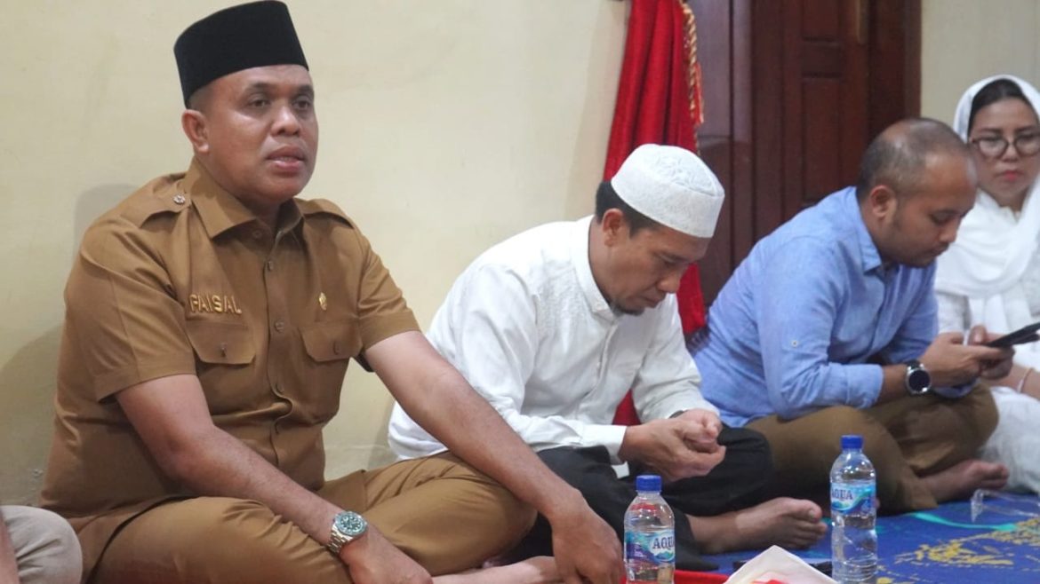 Pj. Bupati Langkat Hadiri Tahlilan Malam Ketiga Almarhum Ka UPT Puskesmas Beras Basah