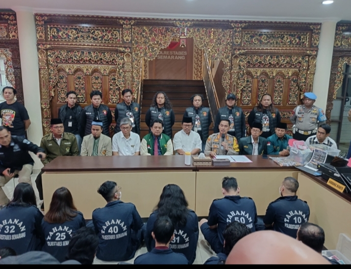 LDII Kota Semarang Apresiasi Polrestabes Semarang, Gerak Cepat Dalam Pemberantasan Judi Dan Penanganan Gengster 