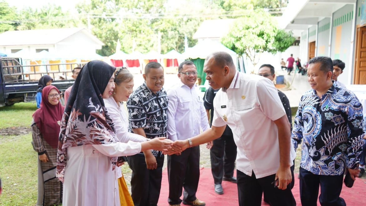 Kolaborasi dengan dunia usaha, Pj. Bupati Langkat Buka Job Fair SMK 2024
