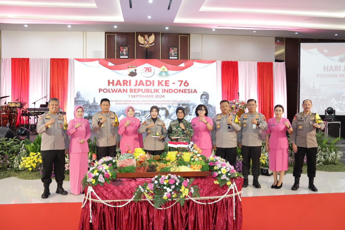 Kapolda Jateng Sebut Hari Jadi Polwan ke-76 Sebagai Momen Untuk Terus Berprestasi dan Berkembang