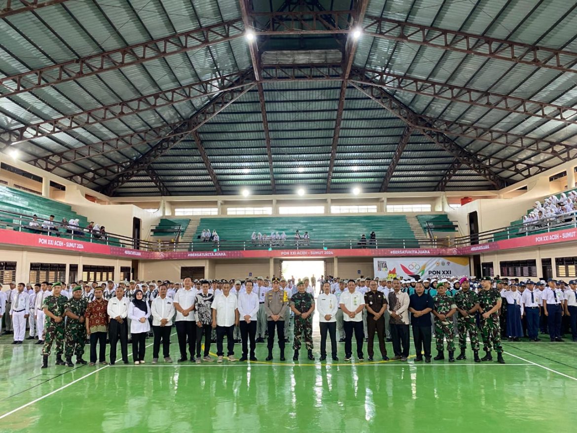 Wakapolres Langkat Hadiri Pembukaan Lomba PBB Piala Panglima TNI Peringatan HUT TNI Ke-79 Tahun 2024.