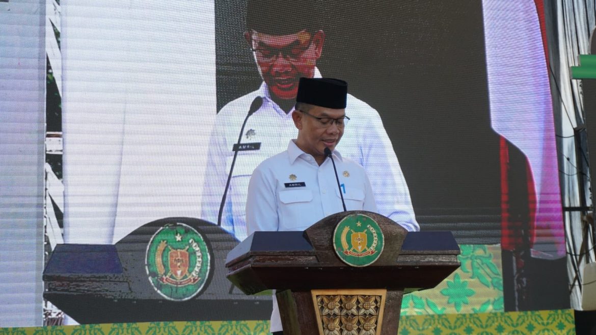 Pj. Bupati Langkat melalui Sekda Amril Harap, Penutupan MTQ-57 Jadi Momentum Peningkatan Pengamalan Al-Quran.