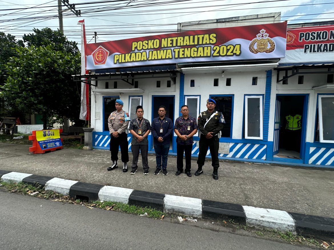 Posko Netralitas Pilkada 2024 Magelang, Jalin Sinergitas dan Netralitas Pemilu