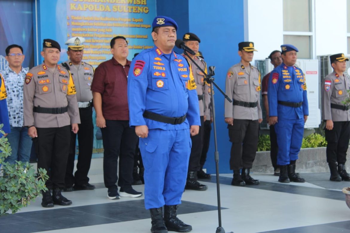 Tahap Kampanye Pilkada 2024 Polda Sulteng Siagakan 701 Personel dan Ingatkan 5 Tindak Pidana Pemilu 2024