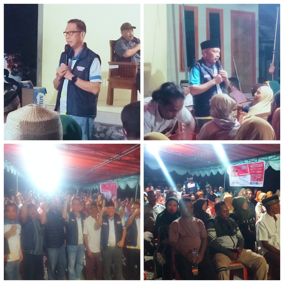 Warga Desa Gandasuli Kecamatan Bacan Selatan Pastikan Kemenangan Benny-Sarbin Di 27 November 2024