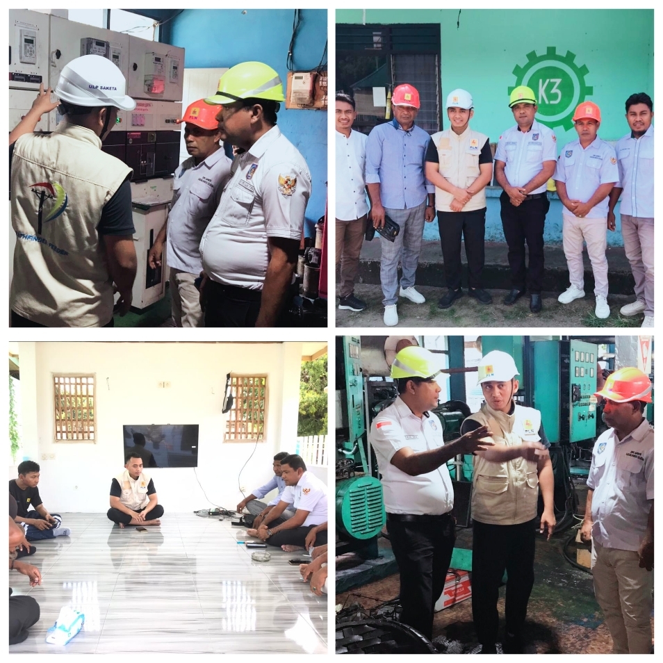 Akibat Padam Lampu Tidak Beraturan, Ketua DPC APDESI Halsel Temui Pihak Management PLN Saketa