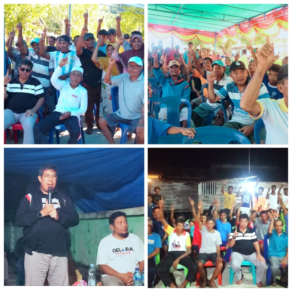 Kampanye Di Pulau Mandioli, Bahrain : Mari Bangkit Bersama Kita Wujudkan Impian Jalan Lingkar Mandioli
