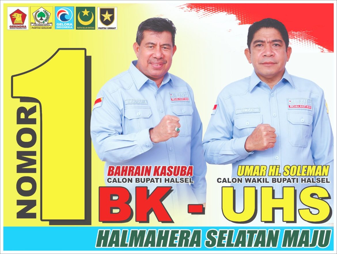 Paslon No Urut 1 Bahrain-Umar, Siap Lanjutkan Program Yang Berpihak Pada Rakyat