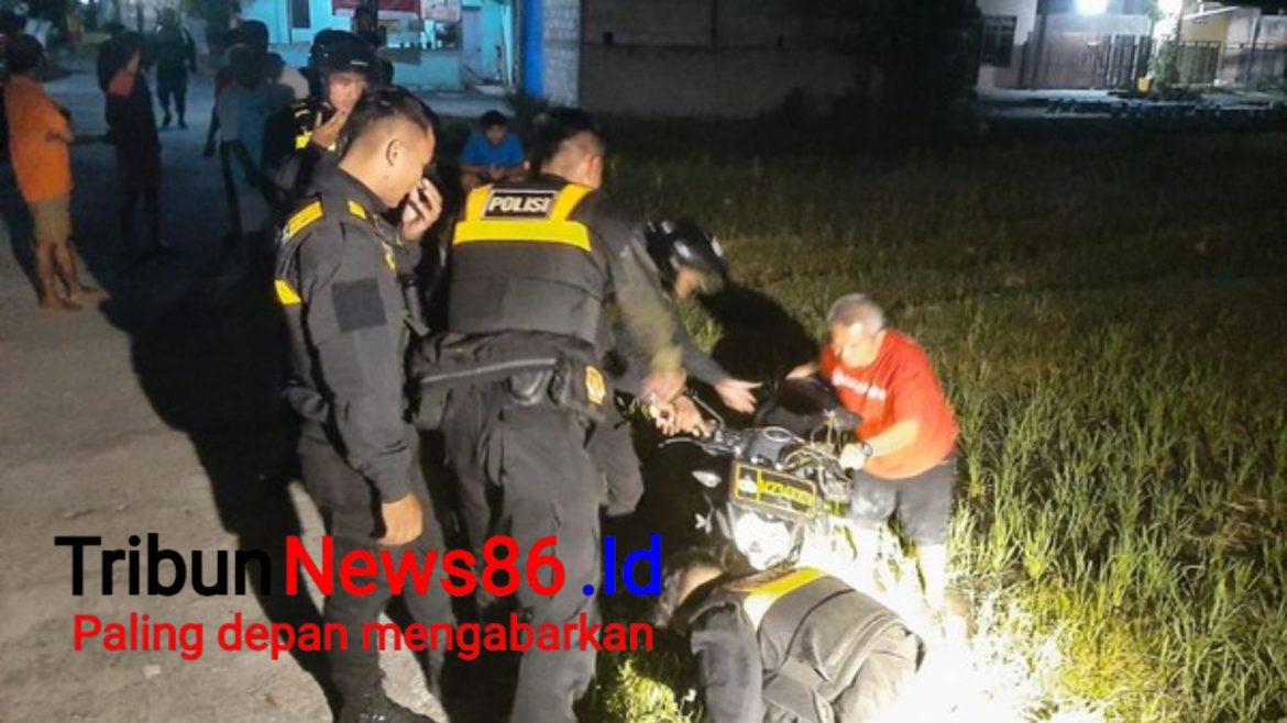 Polisi Cedera Saat Pengejaran Geng Motor, Dipukul Warga dengan Bambu di Bantul