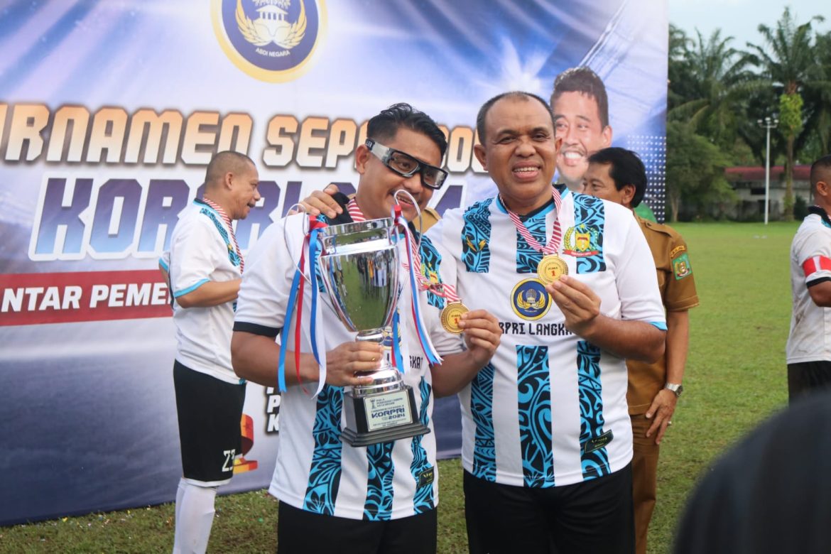 Korpri Langkat Juara 1 di turnamen Penasehat Korpri Medan, 