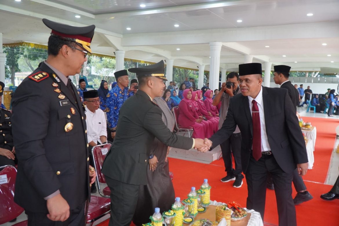 Hari Kesaktian Pancasila: Pj. Bupati Faisal Hasrimy Ajak Masyarakat Wujudkan Indonesia Emas 2045.
