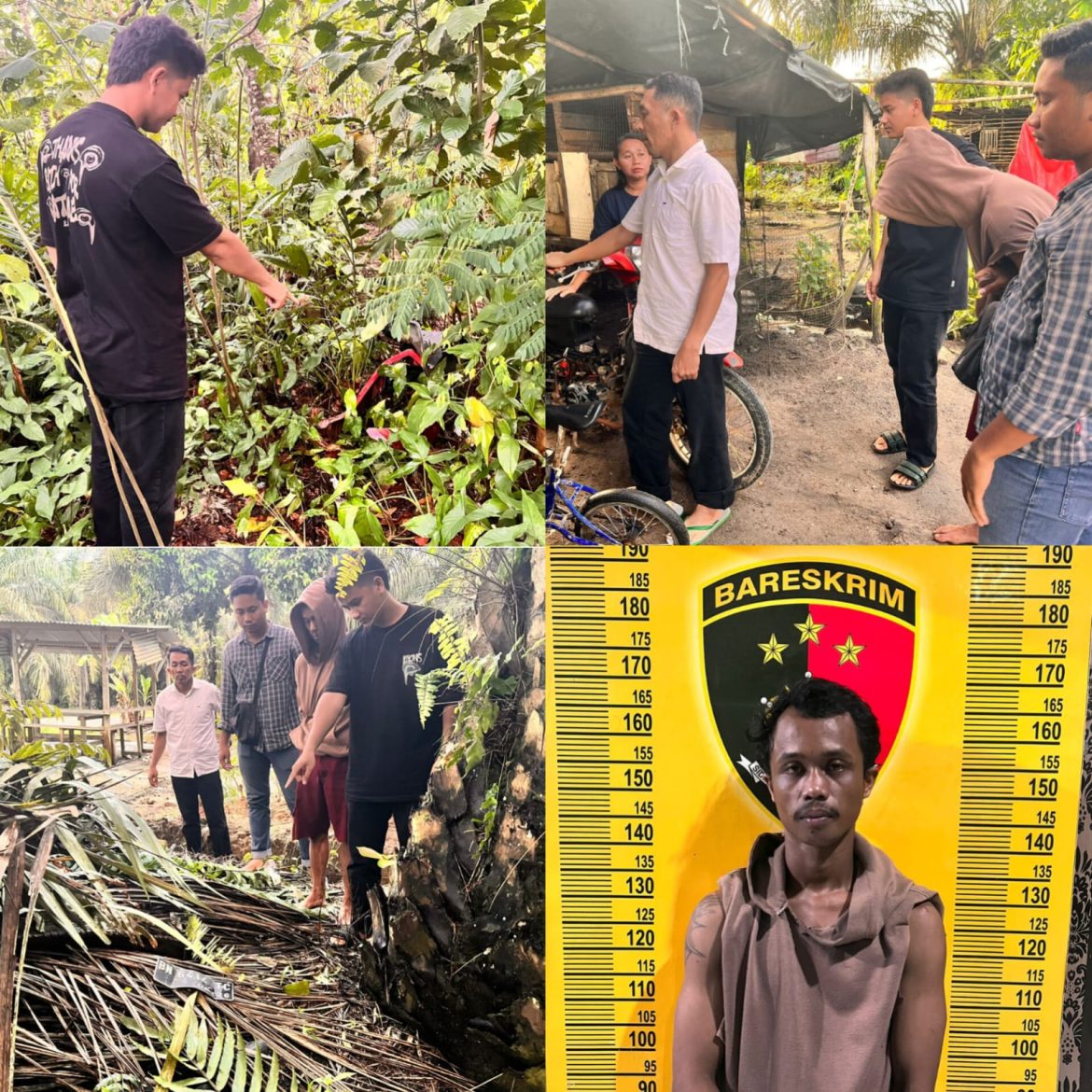 Polsek Sungai Selan Amankan Pelaku Pencurian Motor dan Tabung Gas