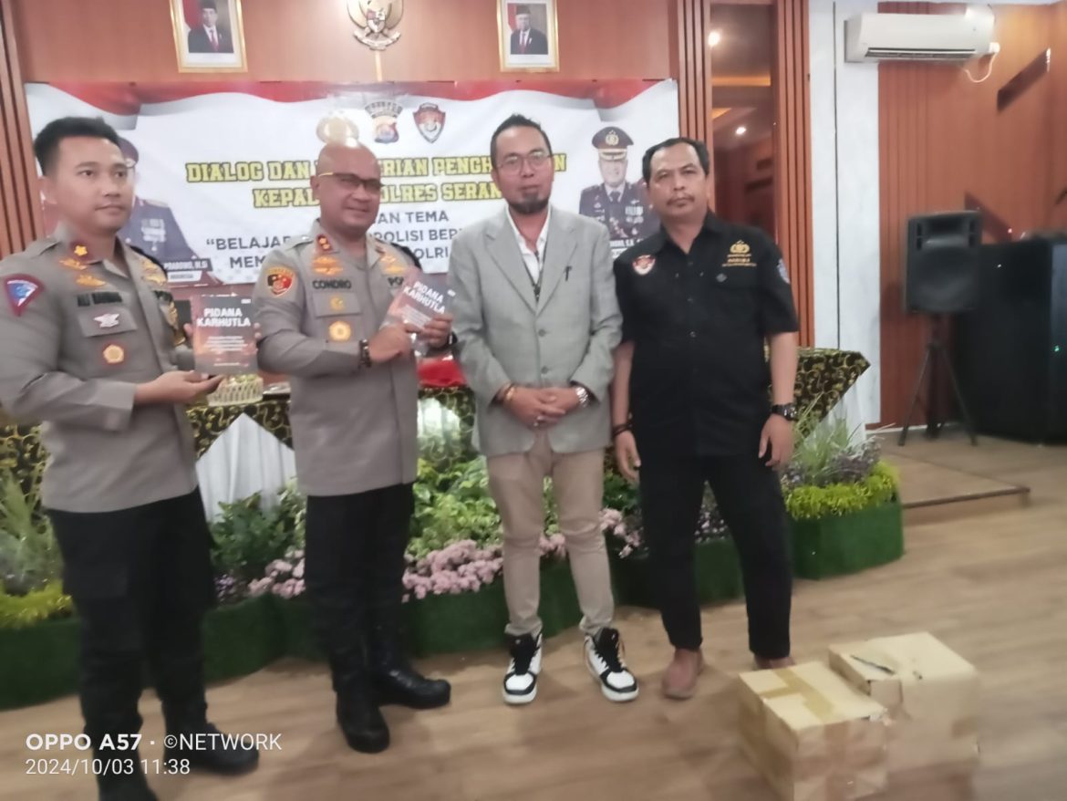 Ketua PW-FRN DPW Banten Minta Kapolres Serang Kunjungi Desa Kadugenep Kecamatan Petir