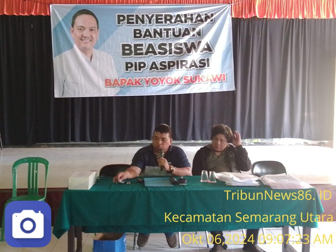 Bantuan Anak Sekolah PIP Program Indonesia Pintar Kota Semarang