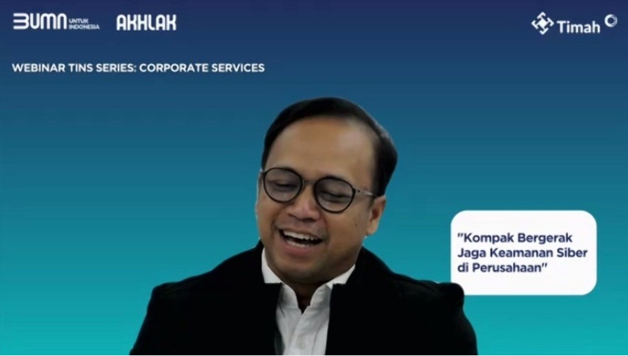 Cegah Ancaman Digital, PT Timah Adakan Webinar Keamanan Siber untuk Karyawan