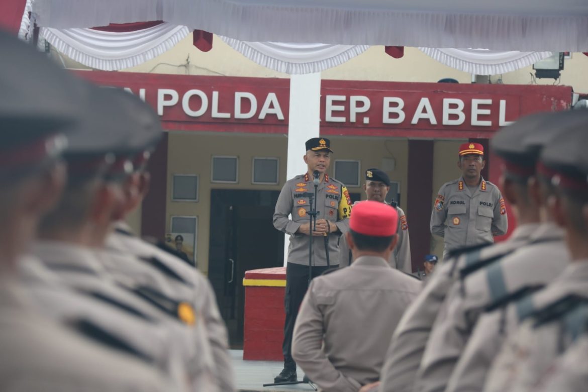 Dihadapan Ratusan Siswa SPN Polda Babel, Kapolda Minta Jadilah Polisi Baik Yang Mengayomi Dan Berjiwa Penolong Masyarakat