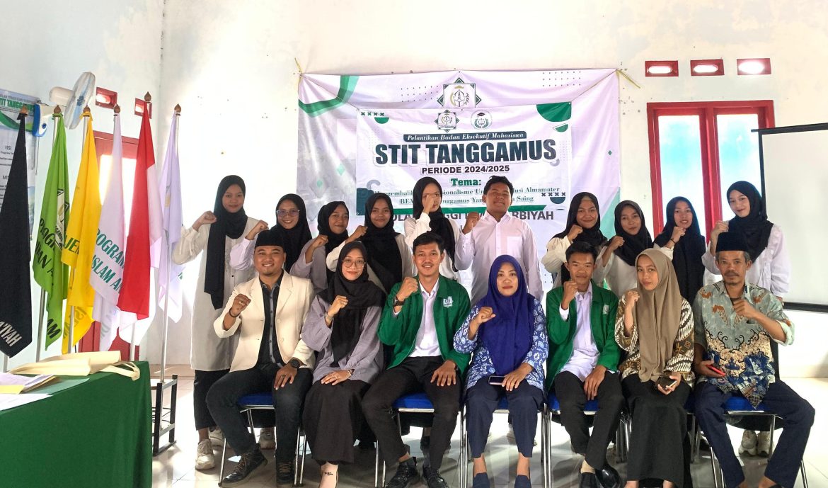 Badan Eksekutif Mahasiswa STIT Tanggamus Periode 2024/2025 resmi dilantik 