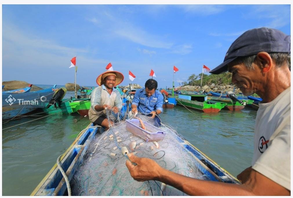 Dari Mangrove ke Coral Garden: Upaya PT Timah untuk Kesejahteraan Nelayan
