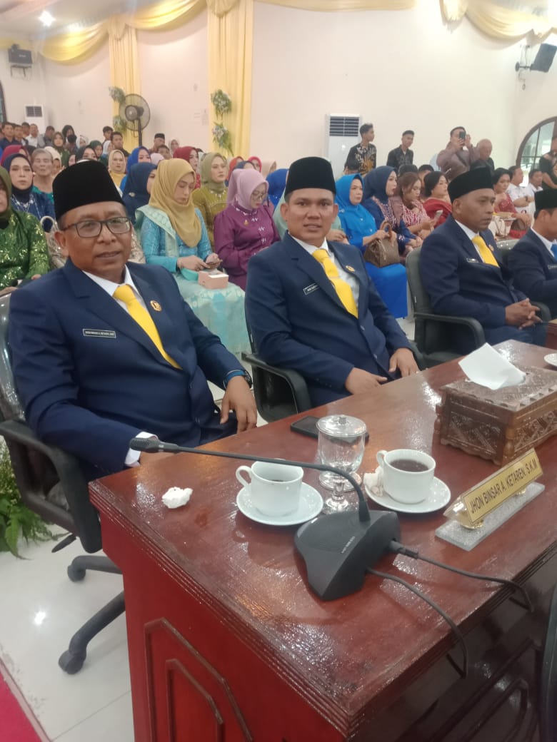 AKBP David Triyo Prasojo Hadiri Pelantikan Anggota DPRD Langkat Periode 2024-2029.
