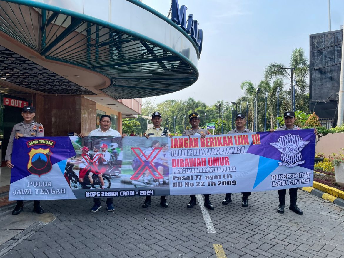 Ops Zebra Candi 2024 Polda Jateng hari ke 3; Mari Disiplin Berkendara Demi Mengurangi Kecelakaan Lalu Lintas