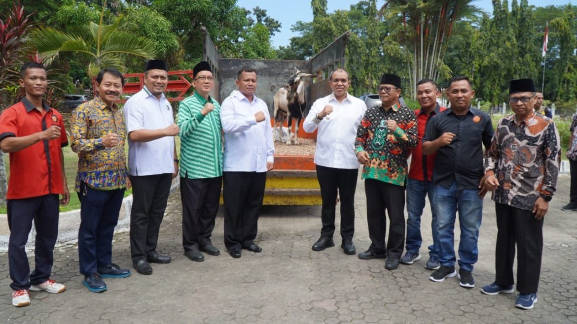 Pj. Bupati Langkat Faisal Hasrimy Perkuat Kolaborasi dengan KAHMI untuk Pengentasan Stunting di Kabupaten Langkat.