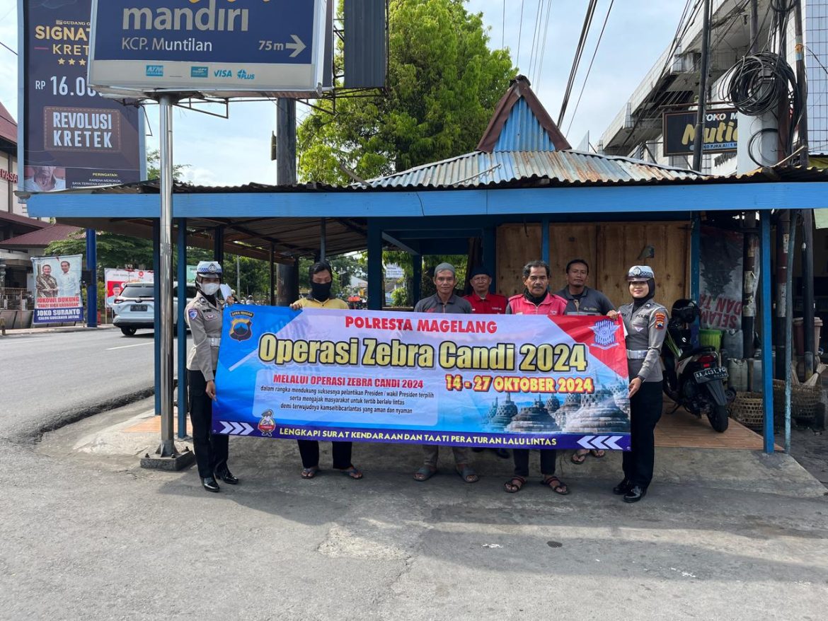 Hari Ke-5 Operasi Zebra Candi 2024 Polresta Magelang Lakukan 663 Teguran 