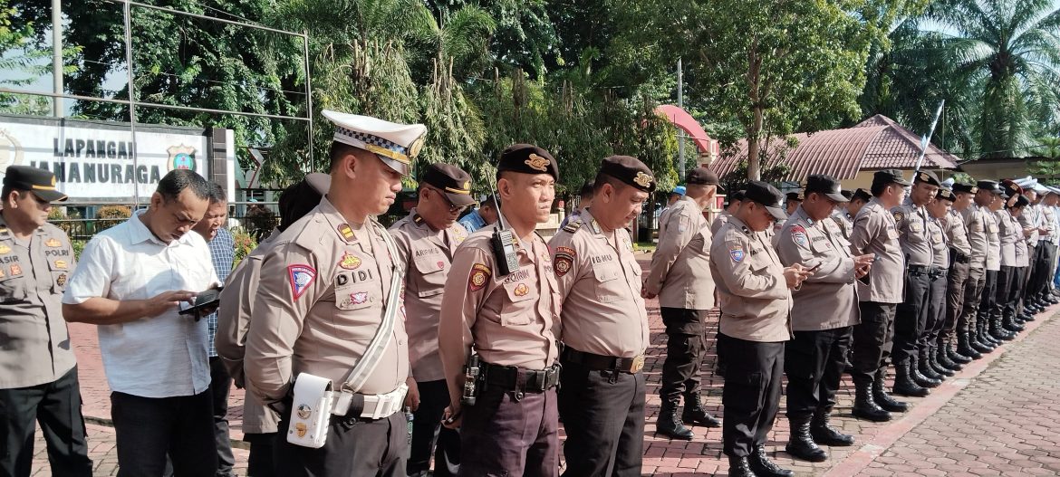 Polres langkat Siap Amankan Pelantikan Presiden dan Wakil Presiden RI Terpilih di Kabupaten Langkat