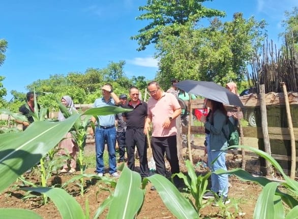 Dorong Kualitas Pangan Karyawan, Petani Lokal dikunjungi Tim MBO PT. Wana Tiara Persada