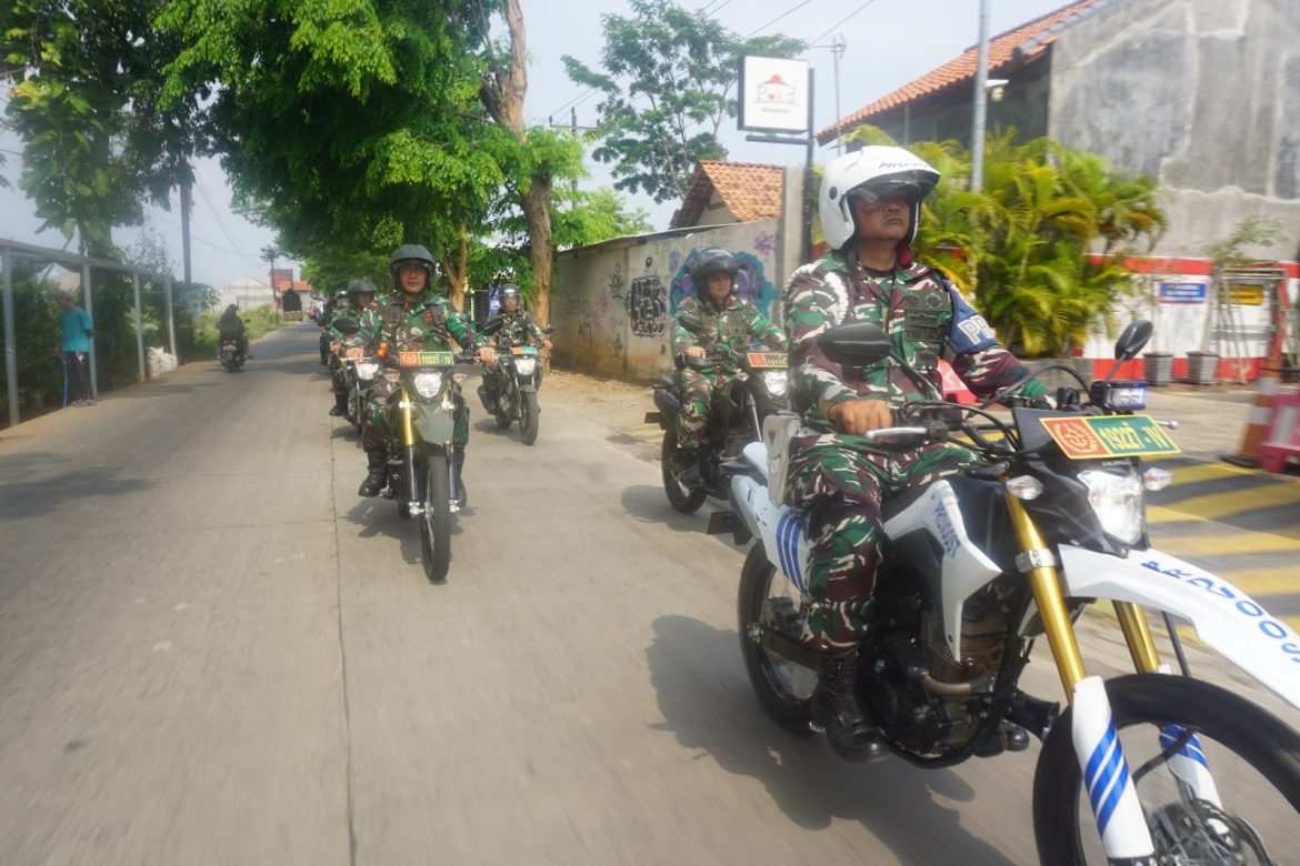 Kodim 0736 Gelar Patroli Di Wilayah Batang Menjelang Pelantikan Presiden Dan Wakil Presiden RI