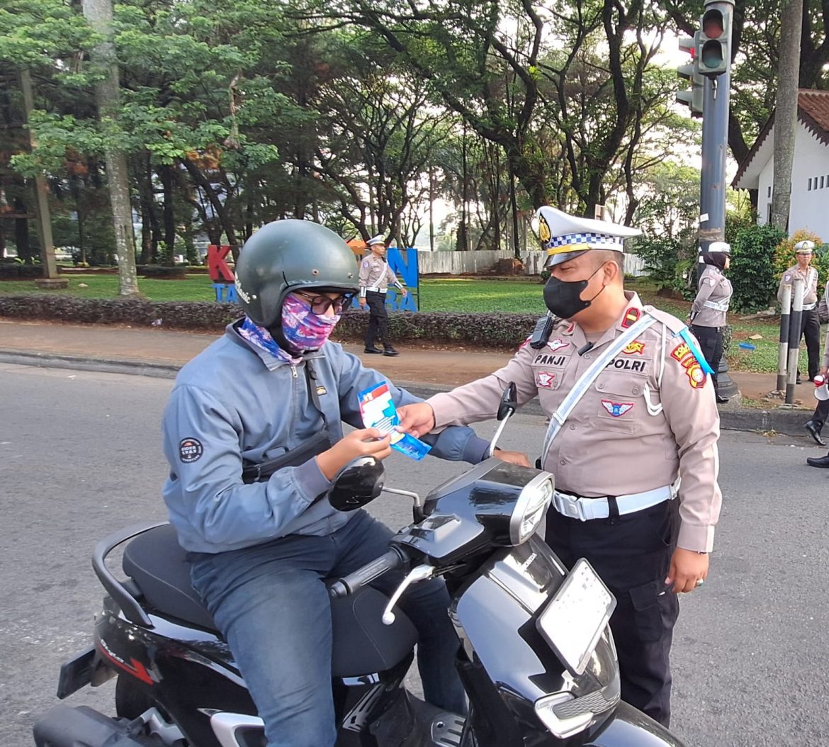 Seminggu Operasi Zebra, Polres Tangsel Tindak 256 Pelanggar Lalulintas