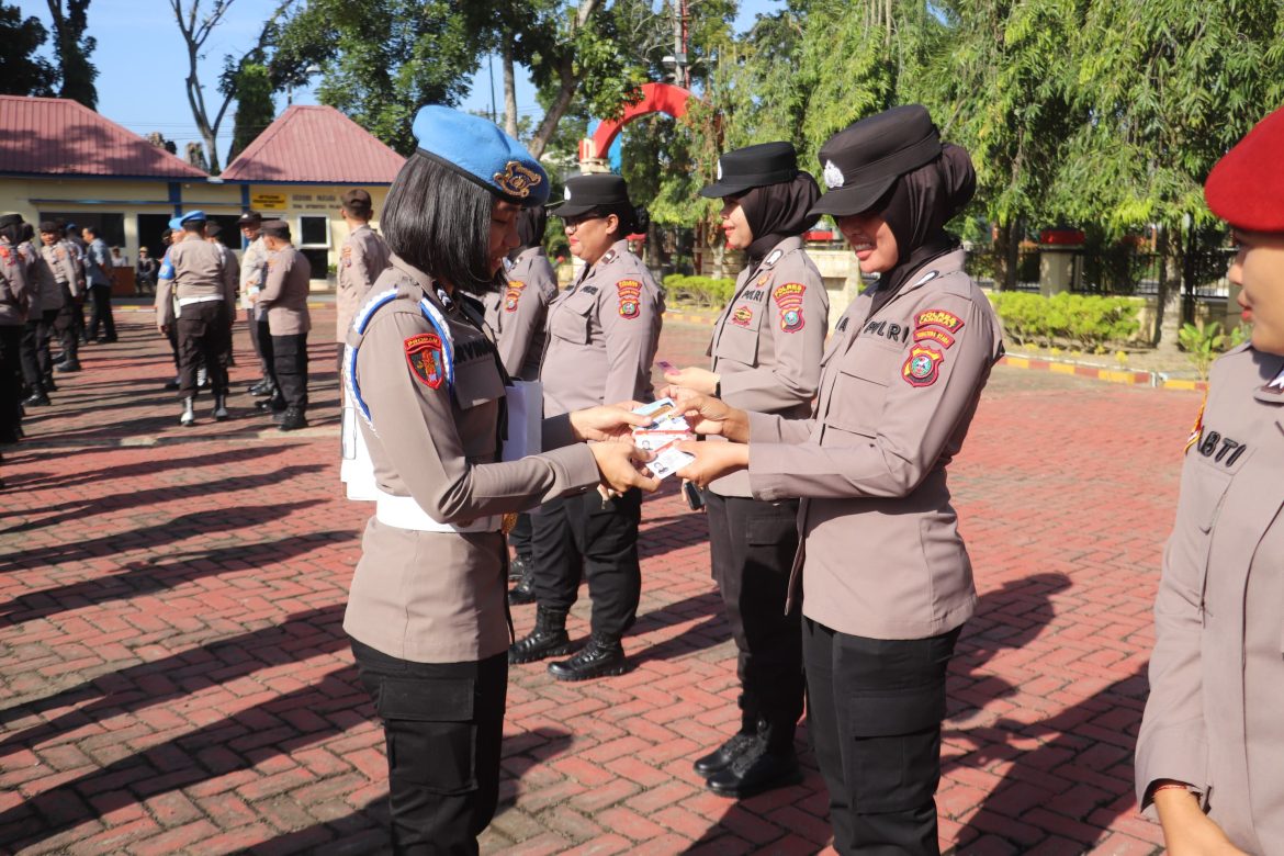 Kunjungan Tim Bid Propam Polda Sumut, Laksanakan Gaktiplin Terhadap Personil Polres Langkat