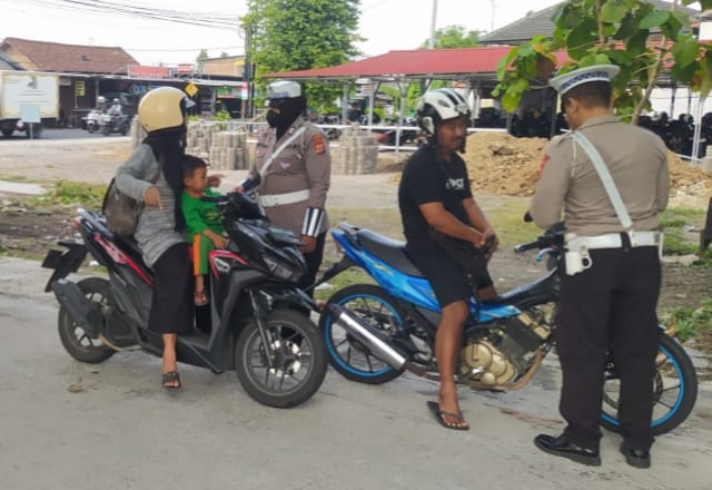 Gelar Operasi Zebra Progo 2024 di Pleret, Polisi Tilang 25 Pelanggar