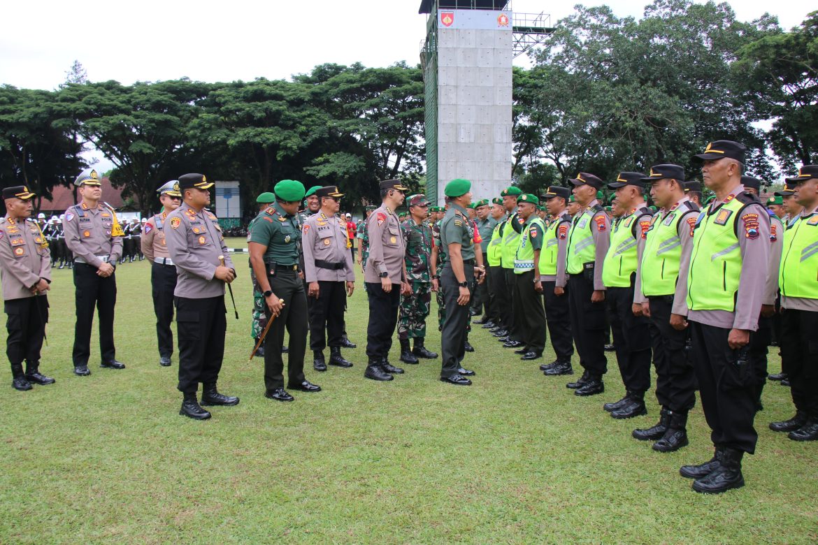 Kapolresta Magelang Ikuti Apel Gelar Pasukan Pengamanan Presiden RI