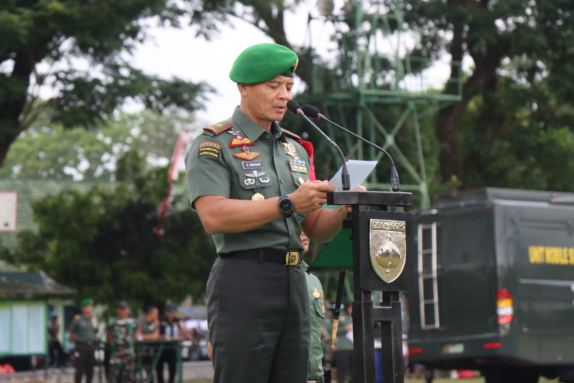 Pengamanan VVIP untuk Kunjungan Kerja Presiden RI di Akmil Magelang: Apel Gelar Pasukan Dilaksanakan di Lapangan RINDAM/IV Diponegoro