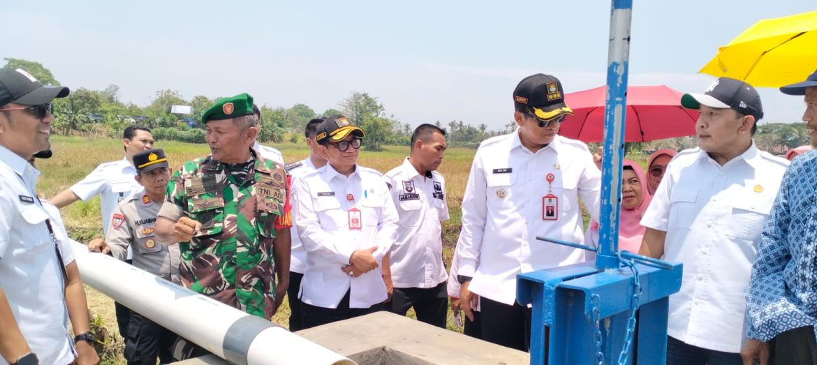 Pj Bupati Tangerang Resmikan Daerah Irigasi di Kecamatan Kemiri