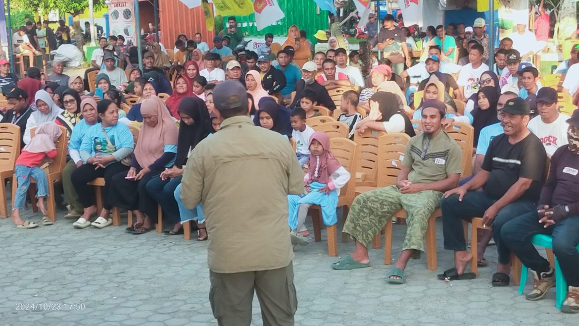 Pemberdayaan Ekonomi Dan Cetak Tenaga Dokter Bagi Putra-Putri Halsel Adalah Skala Prioritas Paslon Bahrain-Umar