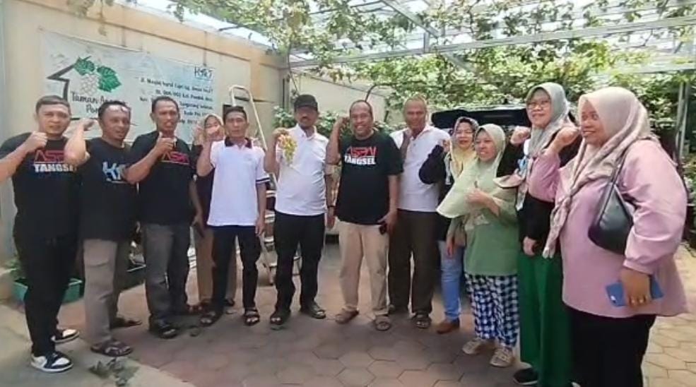 Curhat Dadakan ASPAI Tangsel Sambil Ngopi Anggur Transponjay Bersama Direktur Buah & Florikultura, Dirjen Hortikultura Kementan RI