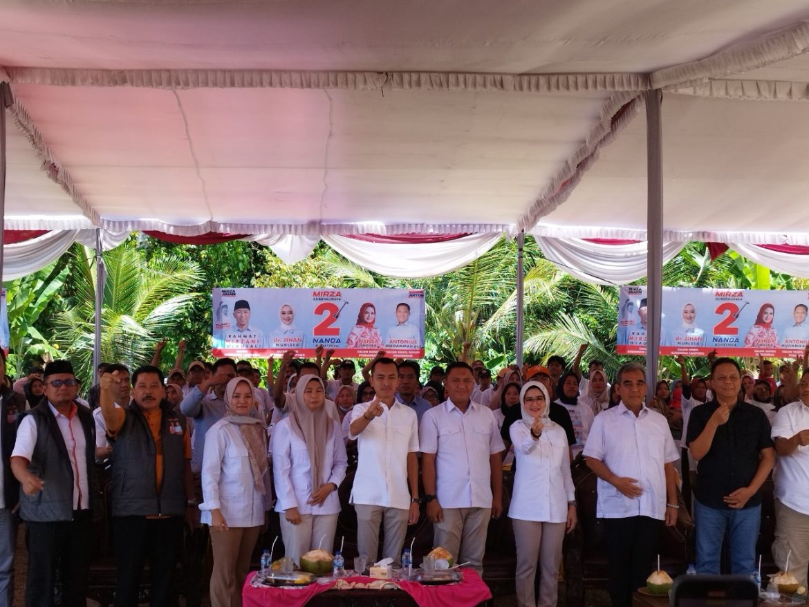 Paslon No.2 Nanda-Anton Dapat Dukungan Dari Ketua MPR-RI Ahmad Muzani