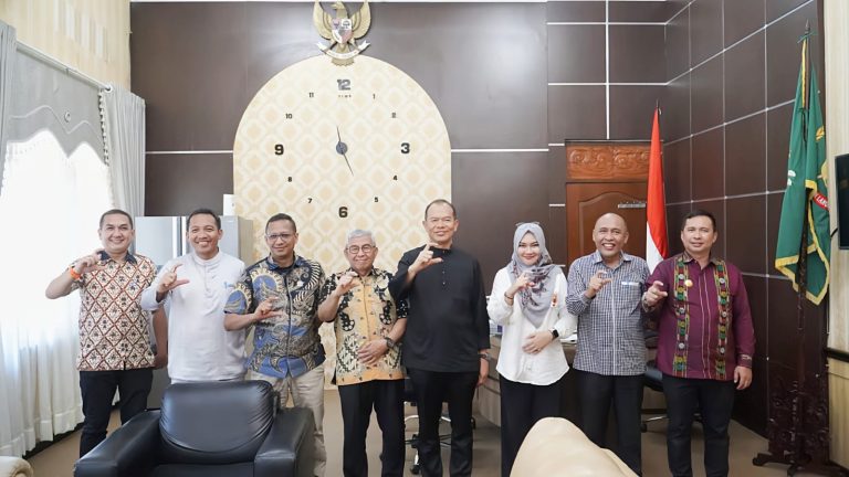Komisi Informasi Sumut Vistitasi Dan Monitoring Dinas Kominfo Langkat: Tingkatkan Keterbukaan Informasi Publik.