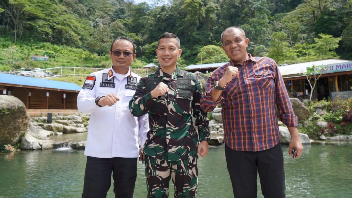 Pj. Bupati Langkat dan Dandim 0203/LKT Touring ke Desa Tinjau Infrastruktur dan Baksos untuk Masyarakat.