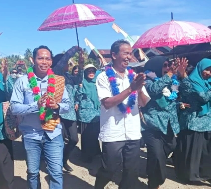 Di Kecamatan Obi Halsel, PT. Wana Tiara Gelar Lomba Kelestarian Lingkungan Sehat dan Keindahan
