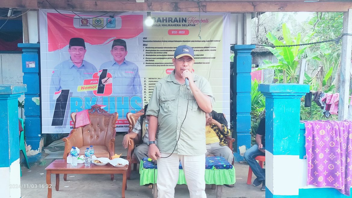 Bahrain : Meski Covid-19 Dan Gempa Bumi Di Gane, Tapi Saya Masih Bangun Halmahera Selatan