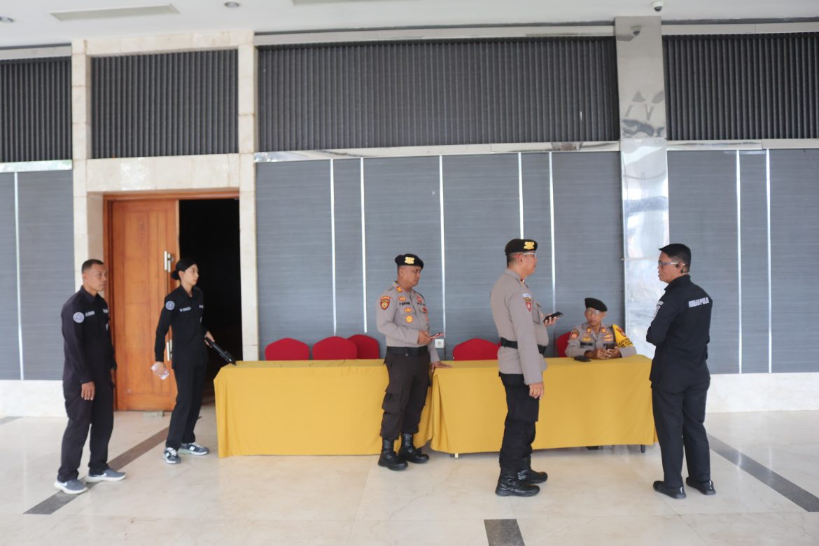 Gladi Pengamanan, Kepolisian Atur Strategi Pengamanan Debat Publik Kedua Pilgub Sulteng