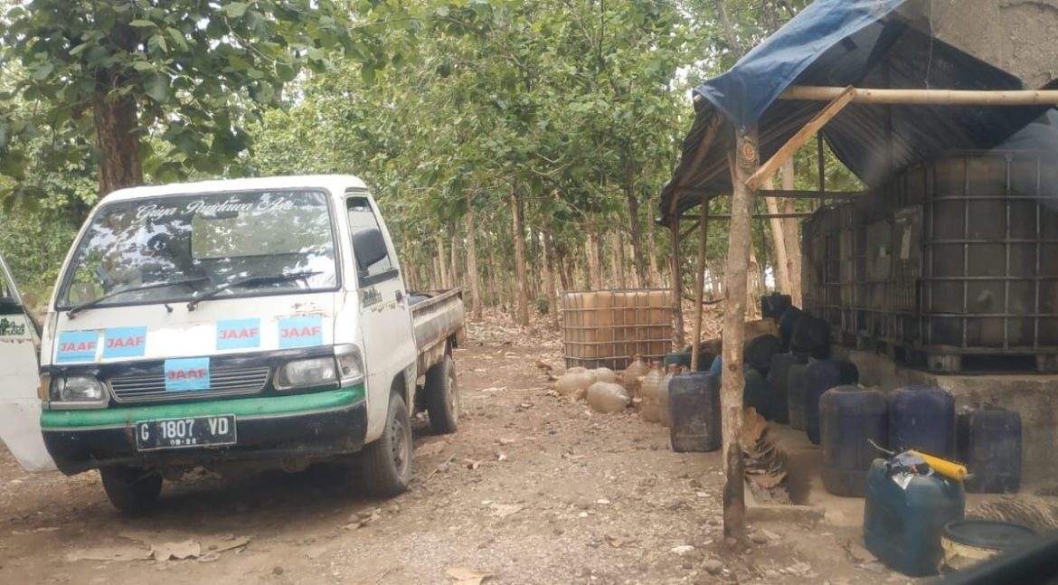 Penambangan Galian Tanah Milik Calon Bupati Pemalang Di Duga Mengunakan  Solar Subsidi