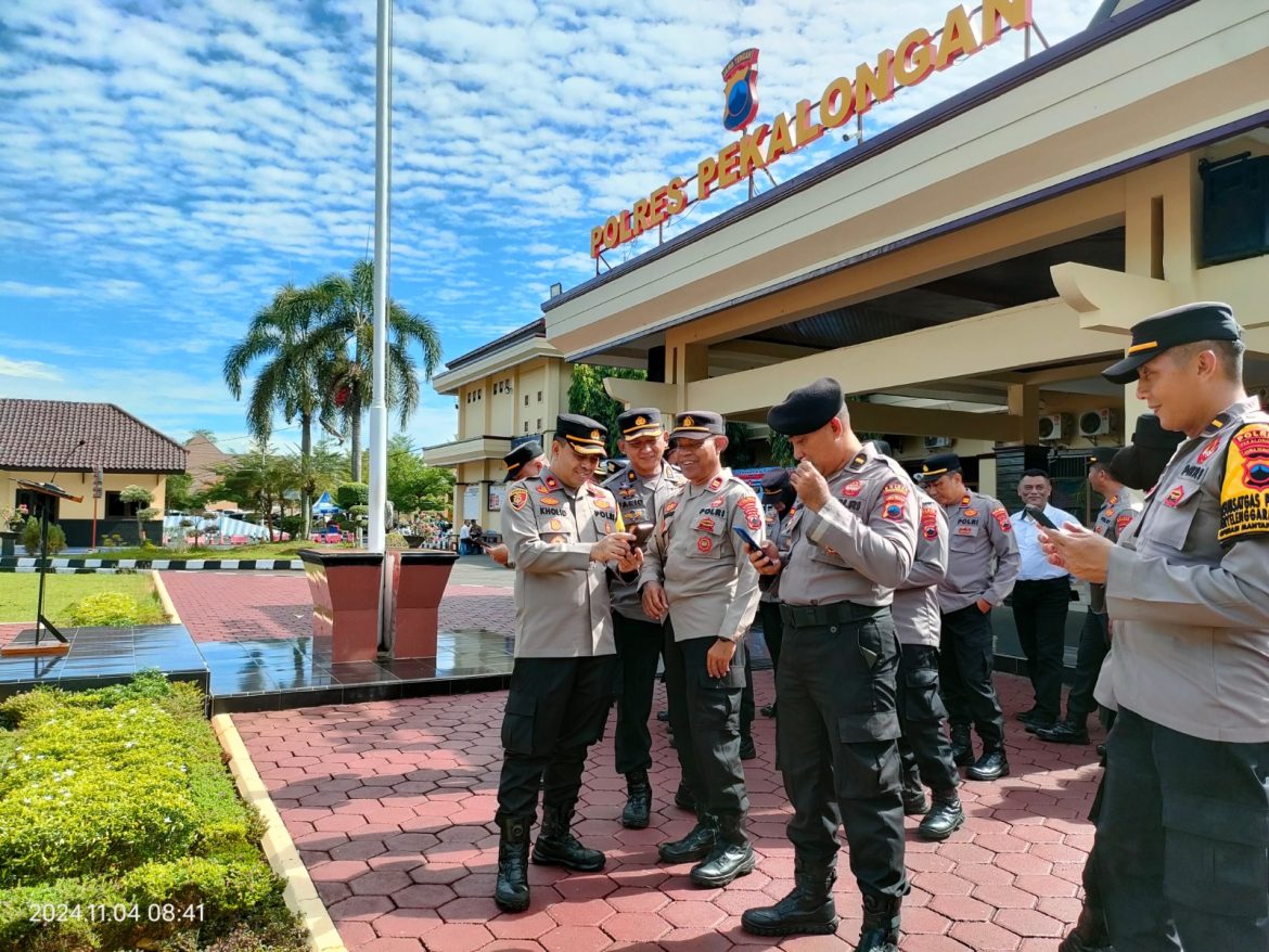 Mendadak, Handphone Anggota Polres Pekalongan Diperiksa Propam