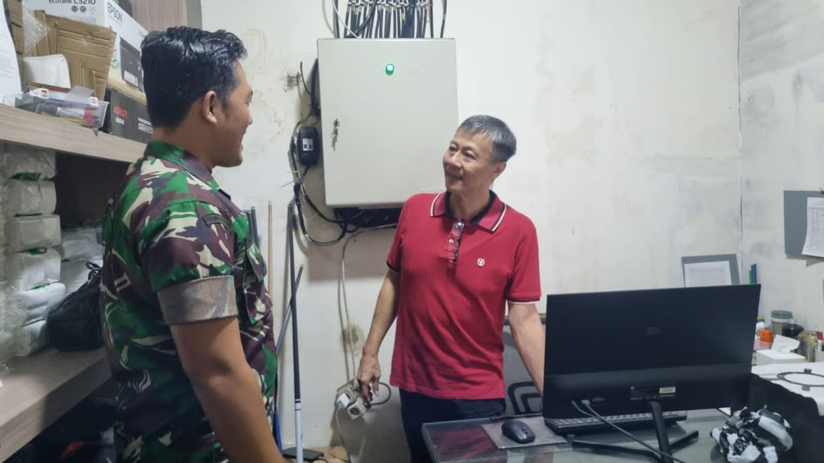 Serka Anjas Temui Warga, Menyapa & Merangkul Untuk Solusi Bersama
