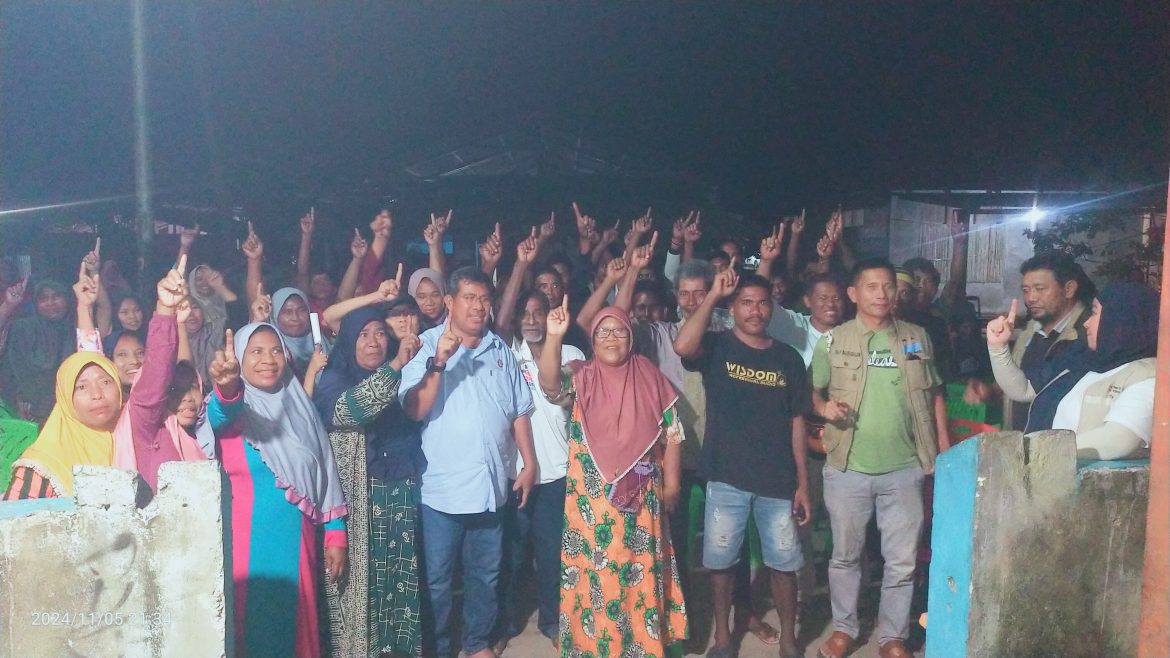 Bahrain Ajak Masyarakat Desa Kotalow Menangkan BK-UHS Lanjutkan Pendidikan Dan Kesehatan Gratis